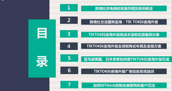 【海外TikTok+亚马逊实战训练营】带着你赚取海外版抖音的金桶